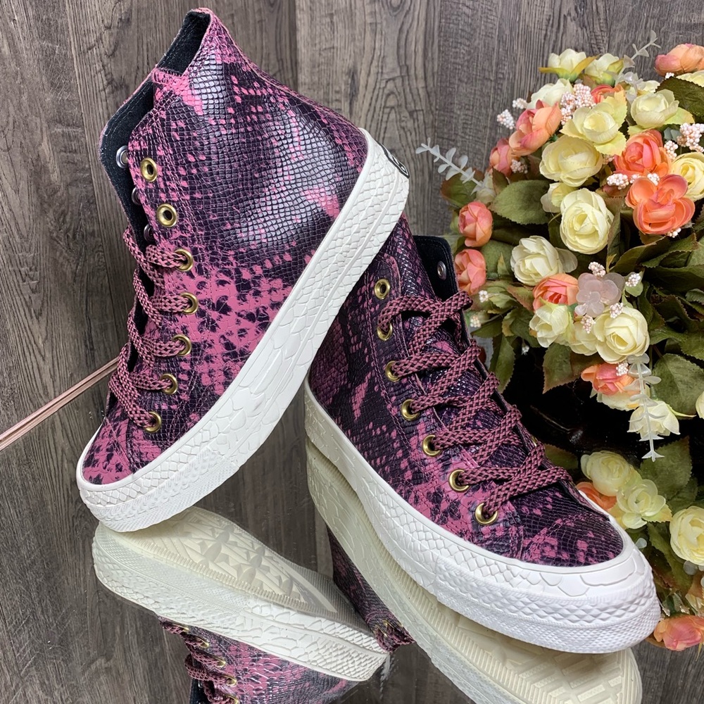 💕NWT Converse CHUCK 70 Hi shoes vintage wine/blac - Picture 8 of 8